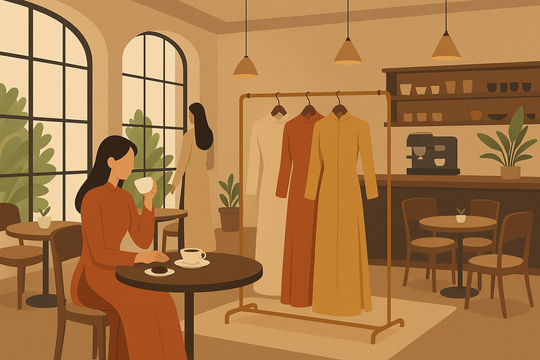 Khởi nghiệp với đam mê áo dài, nữ doanh nhân tạo dấu ấn với mô hình sáng tạo