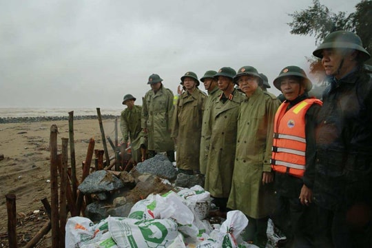 'Thời gian vàng' để triển khai các biện pháp ứng phó bão số 5