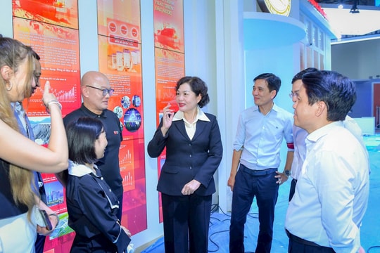 Ngành Ngân hàng tham gia Triển lãm thành tựu đất nước, khẳng định vai trò huyết mạch của nền kinh tế