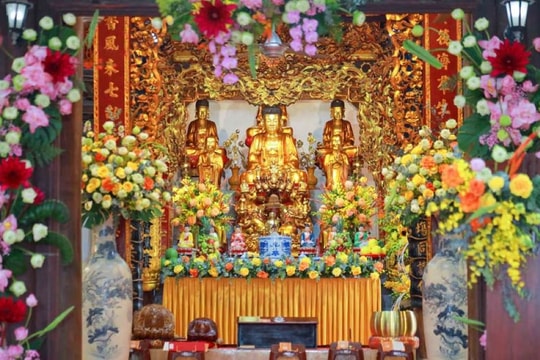 Ngôi chùa cổ hơn 800 năm tuổi ngay giữa lòng Hà Nội gây ấn tượng với kiến trúc bề thế và tháp chuông hàng trăm năm