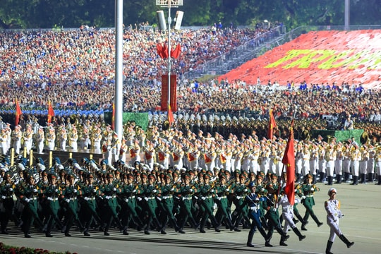 Diễu binh, diễu hành A80: Thể hiện khí thế hào hùng, sức mạnh của lực lượng vũ trang nhân dân