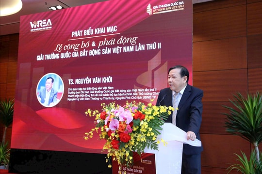 Giải thưởng Quốc gia Bất động sản Việt Nam lần II khẳng định chuẩn mực phát triển bền vững