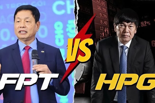 Trái chiều hai cổ phiếu HPG - FPT?