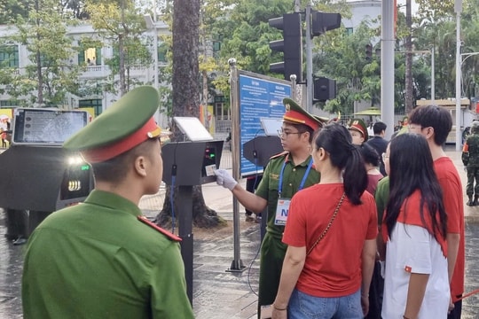 Công nghệ AI hỗ trợ an ninh tại lễ kỷ niệm 80 năm Quốc khánh