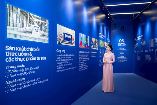 Vinamilk tạo điểm nhấn tại triển lãm thành tựu đất nước 80 năm