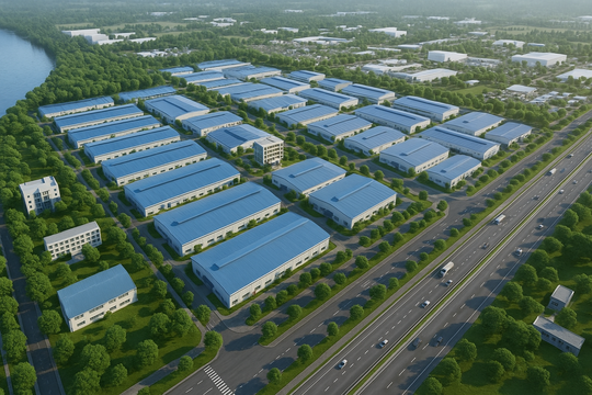 Thành viên IDICO rót gần 2.000 tỷ làm khu công nghiệp sát cao tốc Bến Lức - Long Thành