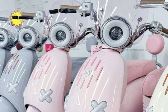 Xe điện giá rẻ 11 triệu thiết kế trẻ trung, pin chạy 80 km, tham vọng soán ngôi Honda Vision