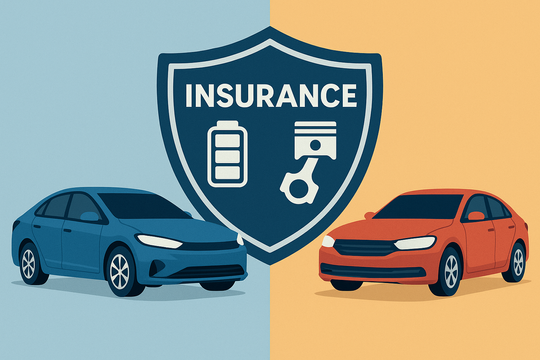 Điểm khác biệt quan trọng giữa bảo hiểm xe điện và xe xăng