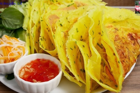 Cách làm bánh xèo Nam Bộ chuẩn từ chọn gạo đến pha nước mắm chua ngọt