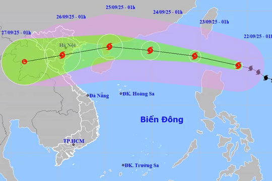 Siêu bão Ragasa sẽ ảnh hưởng ở những khu vực nào?