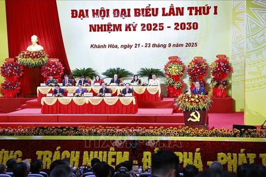 Chủ tịch Quốc hội Trần Thanh Mẫn: Đưa Khánh Hòa trở thành cực tăng trưởng chiến lược của quốc gia