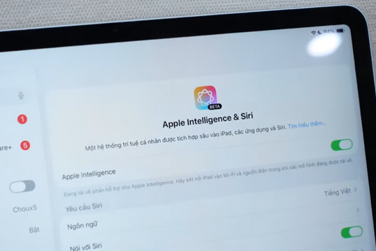 Apple Intelligence chính thức hỗ trợ tiếng Việt trên iOS 26.1 beta