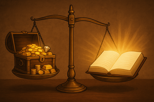 Cổ nhân dạy: Có vàng chưa chắc giữ được vàng nhưng có chữ sẽ biết cách làm giàu