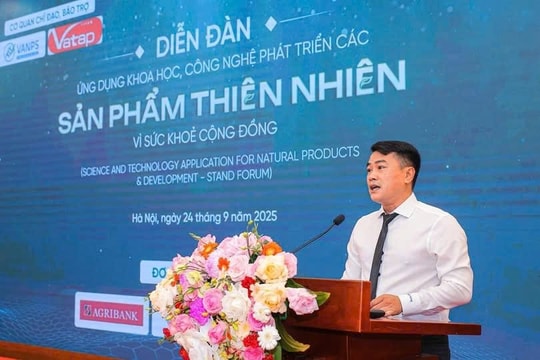 Diễn đàn Ứng dụng khoa học, công nghệ phát triển sản phẩm thiên nhiên: Kiến tạo cầu nối hợp tác Nhà nước – nhà khoa học – doanh nghiệp