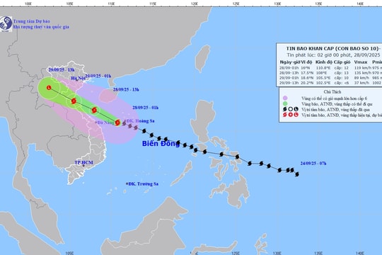 Thủ tướng chỉ đạo tập trung ứng phó bão số 10 và mưa lũ, sạt lở đất