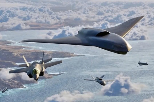 Siêu vũ khí tàng hình mới, bay cùng tiêm kích, giá mỗi chiếc hơn 500 tỷ đồng