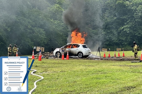 Một công ty xe điện được bảo hiểm bồi thường hơn 34 tỷ đồng