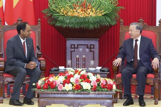 Tổng Bí thư Tô Lâm tiếp Chủ tịch Tập đoàn Marvell toàn cầu