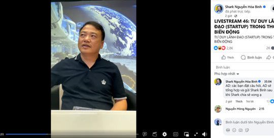 Shark Bình lên sóng giữa tâm bão, chia sẻ về bản lĩnh lãnh đạo và những cú ngã suýt trắng tay
