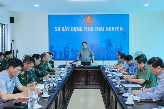 Thủ tướng chỉ đạo 9 nhiệm vụ cấp bách tại Thái Nguyên và xây dựng đường, đê kiên cố hai bên sông Cầu