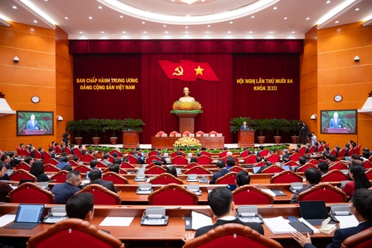 Thông báo Hội nghị lần thứ 13 Ban Chấp hành Trung ương Đảng khóa XIII