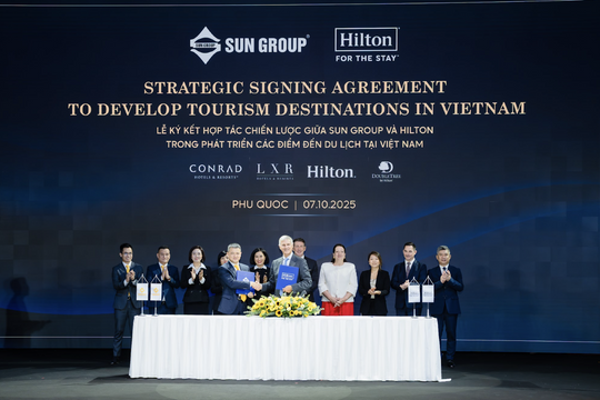 Sun Group bắt tay với tập đoàn hàng đầu thế giới phát triển mảng khách sạn cao cấp