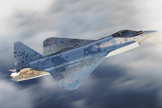 Nga bất ngờ hé lộ mẫu tiêm kích siêu tàng hình thế hệ mới Su-75, có thể tấn công 6 mục tiêu cùng lúc