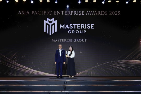 Chiến thắng “kép” tại Giải thưởng Doanh nghiệp châu Á 2025, Masterise Group khẳng định tầm vóc doanh nghiệp và thương hiệu quốc tế