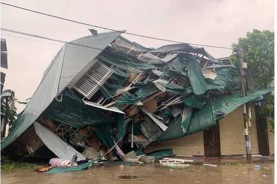 Doanh nghiệp thiệt hại do bão được giãn, miễn thuế tối đa 2 năm