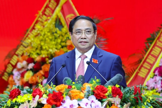 Thủ tướng Phạm Minh Chính: Đảng bộ Chính phủ quyết tâm phấn đấu là một trong những Đảng bộ tiên phong, gương mẫu đi đầu trong triển khai Nghị quyết Đại hội XIV của Đảng