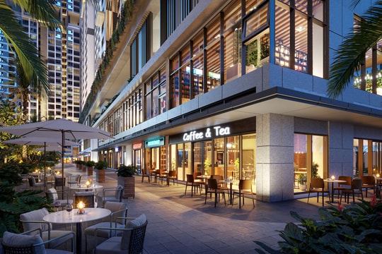 The Gió Riverside ra mắt 35 căn shop khối đế thương mại