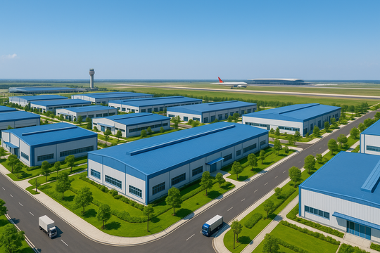 Ba khu công nghiệp mới gần sân bay Long Thành sẽ được khởi công trong cùng một ngày