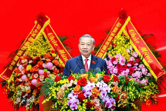 Phát biểu của Tổng Bí thư Tô Lâm tại Đại hội Đảng bộ Chính phủ lần thứ I, nhiệm kỳ 2025-2030