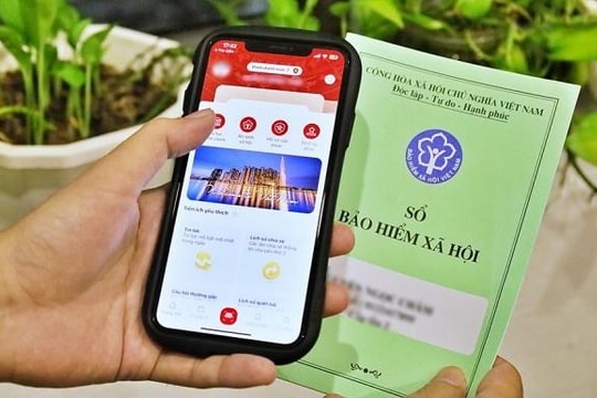 Hai thủ tục bảo hiểm xã hội được tích hợp lên ứng dụng VNeID