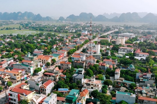 Từng là trung tâm huyện, nay vùng đất nổi tiếng này ở Ninh Bình hướng tới chuẩn đô thị loại V, thu nhập người dân 130 triệu đồng vào năm 2030