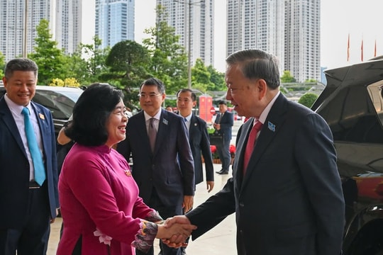 Tổng Bí thư Tô Lâm dự Đại hội Đại biểu Đảng bộ TP. Hà Nội lần thứ XVIII