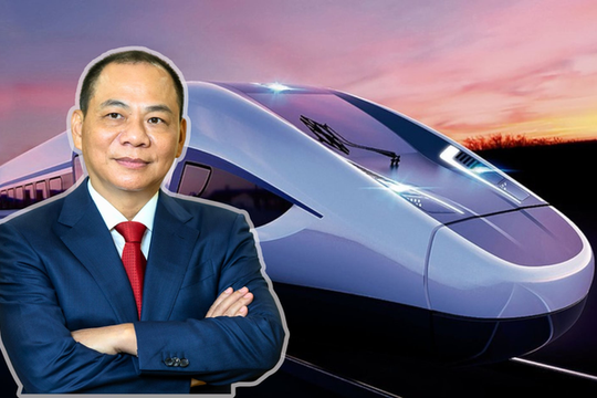 Vừa lập công ty làm thép ray, Vingroup đón tin vui từ dự án đường sắt tỷ đô