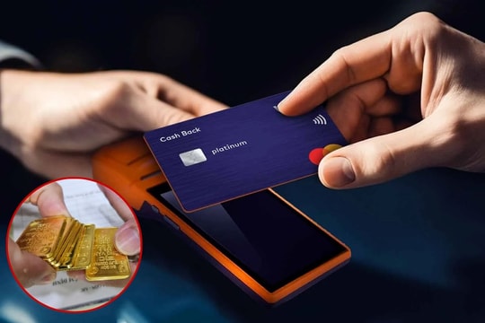 Không được thanh toán bằng ví điện tử, thẻ tín dụng khi mua vàng từ 20 triệu đồng