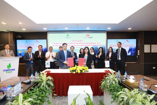 Petrovietnam bắt tay ngân hàng tư nhân hàng đầu huy động vốn cho dự án năng lượng chiến lược