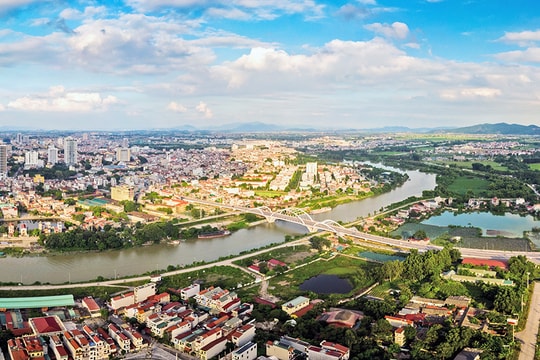 Sau sáp nhập, vùng đất "thuần nông" ven sông Thái Bình ở Bắc Ninh được định hướng thành đô thị loại I, đặc biệt có lợi thế gần sân bay Gia Bình