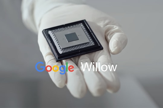 Chip lượng tử Google Willow lập bản đồ phân tử nhanh gấp 13.000 lần siêu máy tính