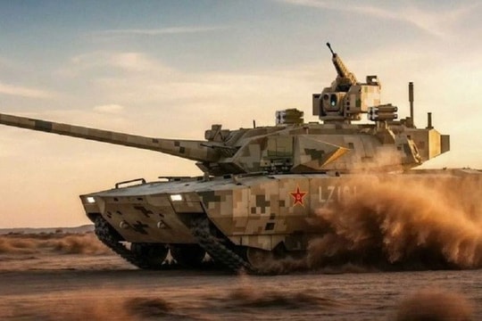 Vũ khí nặng 50 tấn, trang bị hàng loạt pháo và súng máy hạng nặng, dùng AI nhận diện mục tiêu dễ dàng