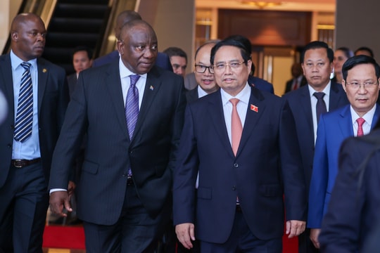 Thủ tướng Phạm Minh Chính và Tổng thống Nam Phi kêu gọi doanh nghiệp 2 nước đẩy mạnh kết nối, đầu tư