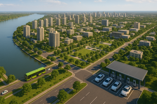 Vingroup phát triển đại đô thị 6.000 ha và hạ tầng xe điện tại thủ đô một nước châu Phi