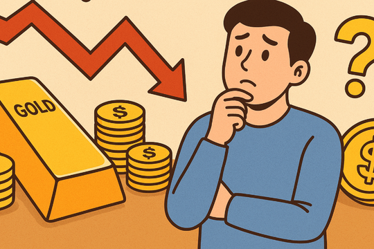 Vàng mất giá mạnh, cơ hội tích lũy mở ra cho nhà đầu tư dài hạn