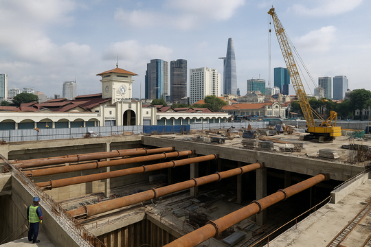 Sau đề xuất tuyến metro Cần Giờ, Vingroup tính khai phá không gian ngầm ngay trung tâm TP.HCM