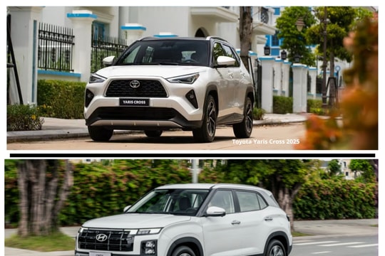 So găng Yaris Cross và Creta: SUV đô thị nào đáng tiền hơn năm 2025?