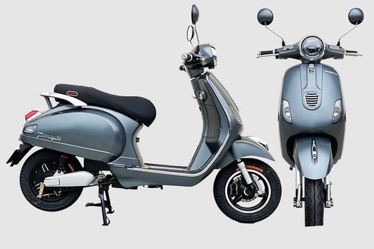 Xe điện "đốn tim" phái đẹp: Ngoại hình sang chảnh, pin chạy 80km, siêu tiết kiệm xăng mà giá chỉ 19 triệu