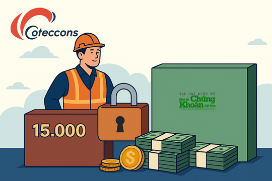 Một nửa tài sản của tổng thầu Coteccons đang ‘kẹt’ ở đối tác