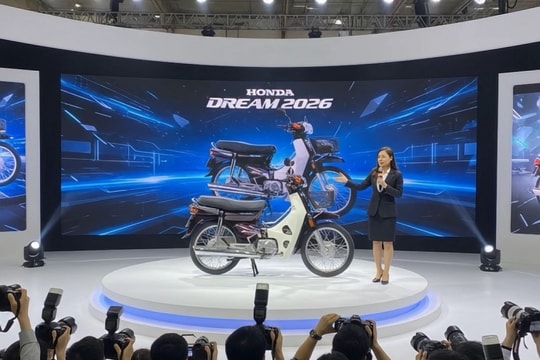 Honda Dream 2026 lộ diện: Thiết kế cổ điển, bất ngờ chỉ hơn 20 triệu đồng?